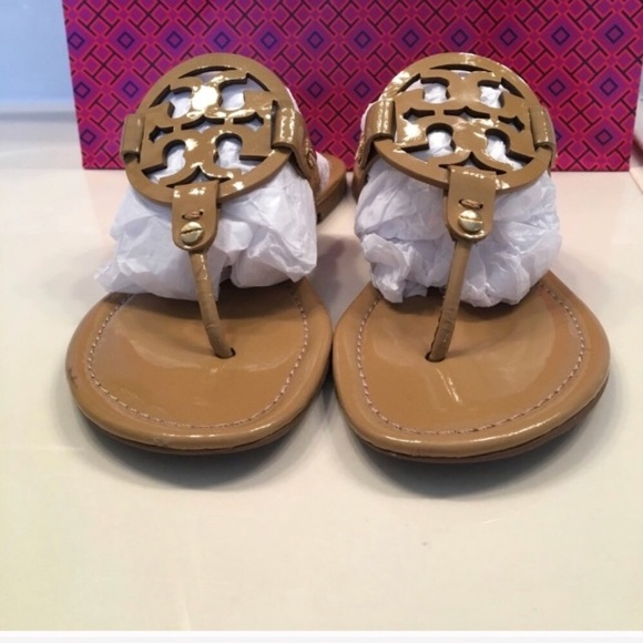 Authentic Tory Burch Miller Fall Sandals - Picture 3 of 6